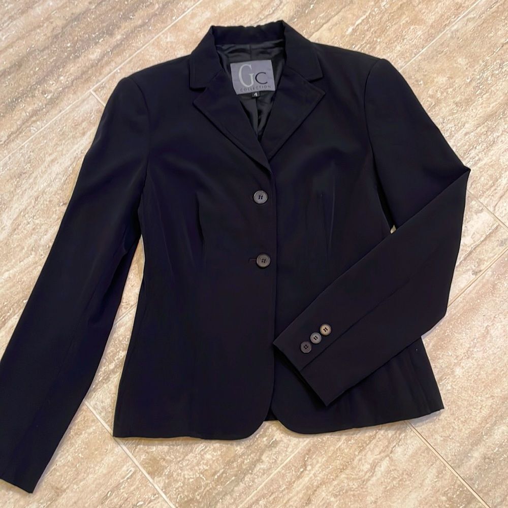 GUESS Collection black stretch blazer - size 4